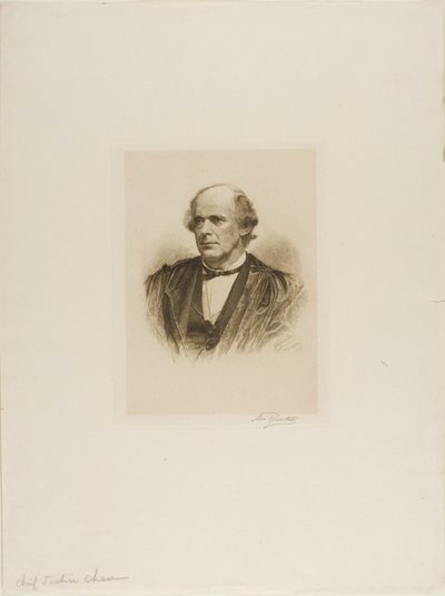 Retrato del Presidente del Tribunal Supremo Chase de Max Rosenthal