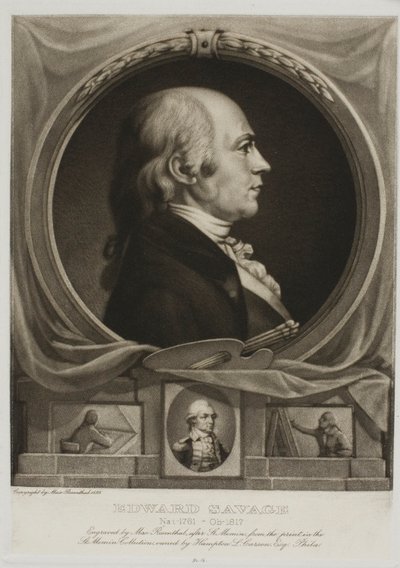 Retrato de Edward Savage de Max Rosenthal