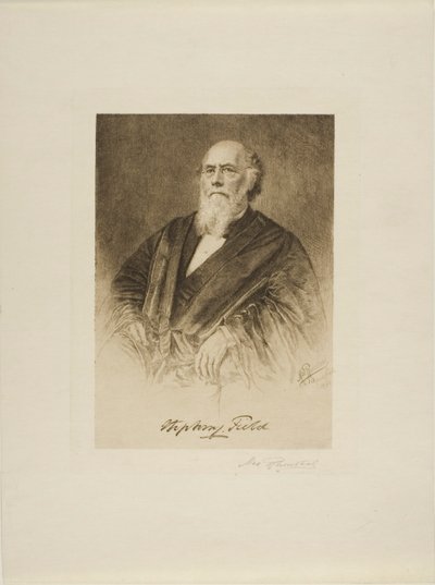Retrato del juez Stephen Field de Max Rosenthal