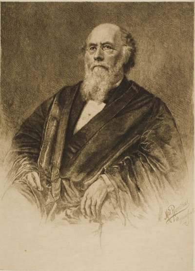 Retrato del juez Stephen Field de Max Rosenthal