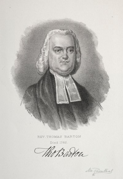 Rev. Thomas Barton de Max Rosenthal