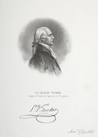 St. George Tucker, Juez del Tribunal de Apelaciones de Virginia de Max Rosenthal