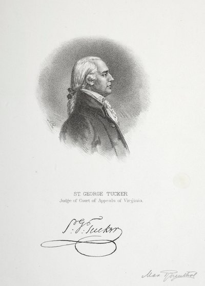 St. George Tucker, Juez del Tribunal de Apelaciones de Virginia de Max Rosenthal