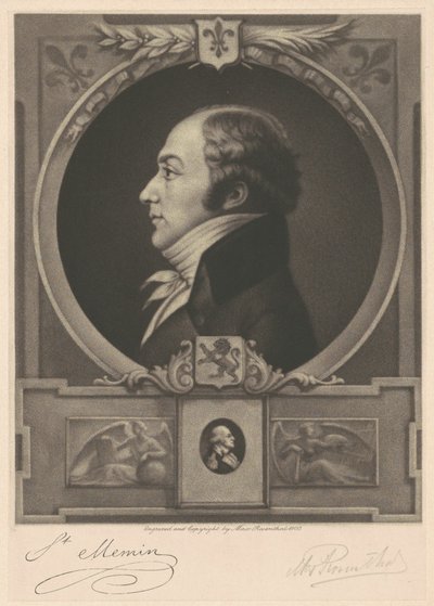 Charles Balthazar Julien Févret de Saint-Mémin de Max Rosenthal, after Charles B.J. Févret de Saint Mémin