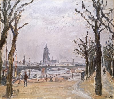 Vista de Frankfurt. 1911 de Max Slevogt