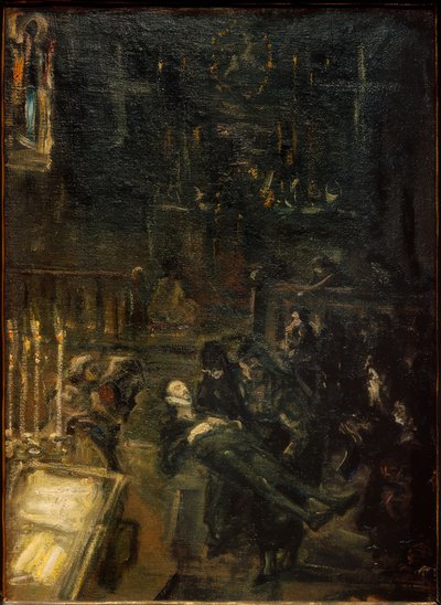 Capilla ardiente de Don Giovanni de Max Slevogt