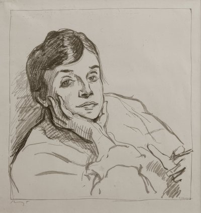 Nini Slevogt, la esposa del artista de Max Slevogt