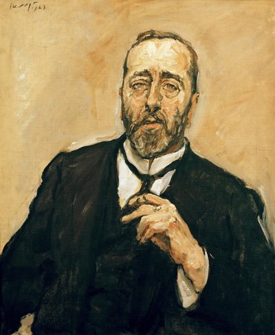 Retrato de Bernhard Dernburg 1865-1937 de Max Slevogt
