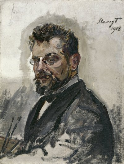 Auto retrato de Max Slevogt