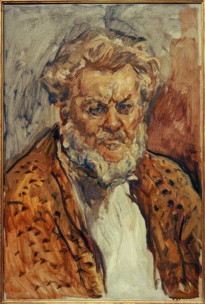 Autorretrato de Max Slevogt