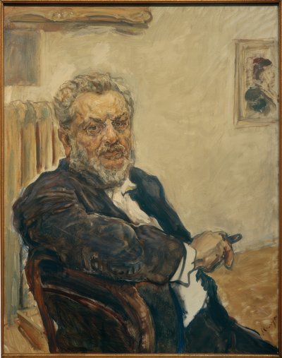 Autorretrato de Max Slevogt