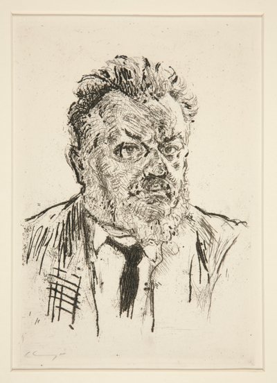 Auto retrato de Max Slevogt