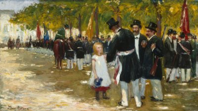 Tiradores en la avenida de los caballos de Max Stern