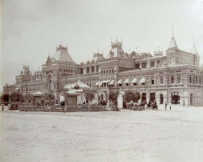 Edificio principal de la feria, la Exposición de toda Rusia, Nizhny Novgorod, Rusia, 1896 de Maxim Dmitriev