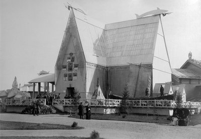 Pabellón del Norte, la Exposición de toda Rusia, Nizhny Novgorod, Rusia, 1896 de Maxim Dmitriev