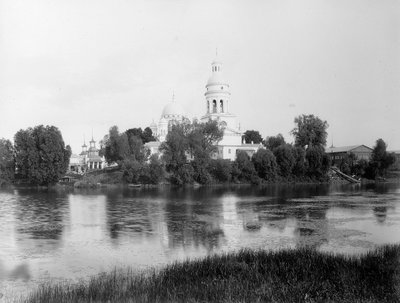 La Catedral del Salvador la Antigua Catedral de la Feria, Nizhny Novgorod, Rusia, 1896 de Maxim Dmitriev