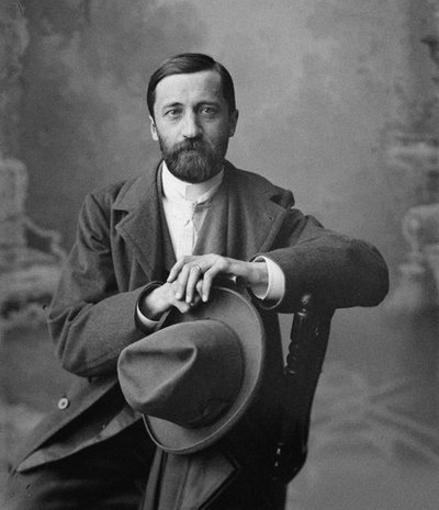 Retrato de Dmitry Merezhkovsky de Maxim Petrovich Dmitriev