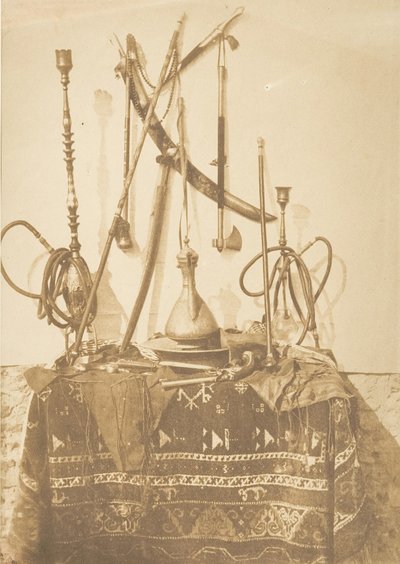 Armas y utensilios de El Cairo, diciembre 1849-enero 1850 de Maxime Du Camp