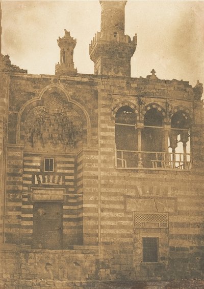Entrada a la tumba del sultán Bezkouk, en El Cairo, diciembre de 1849-enero de 1850 de Maxime Du Camp