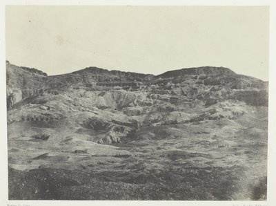 Gournah, Necrópolis de Tebas; Tebas de Maxime Du Camp