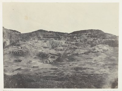 Gournah, Necrópolis de Tebas; Tebas de Maxime Du Camp