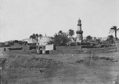 Alta Egipto: Mezquita y Tumba de Mourad Bey, c. 1850 de Maxime Du Camp