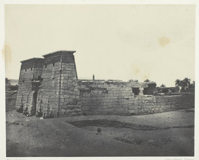 Karnak, Templo de Khons; Tebas de Maxime Du Camp