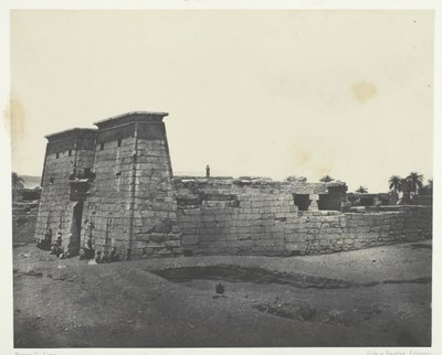 Karnak, Templo de Khons, Tebas de Maxime Du Camp