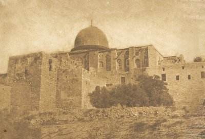 Koubbé-Nébi-Monça - Cúpula de Moisés en Jerusalén de Maxime Du Camp