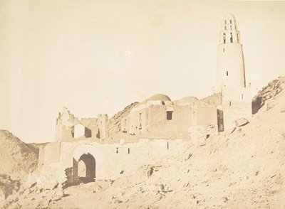 Mezquita de Belal, al sur de Philae, orilla derecha de Maxime Du Camp