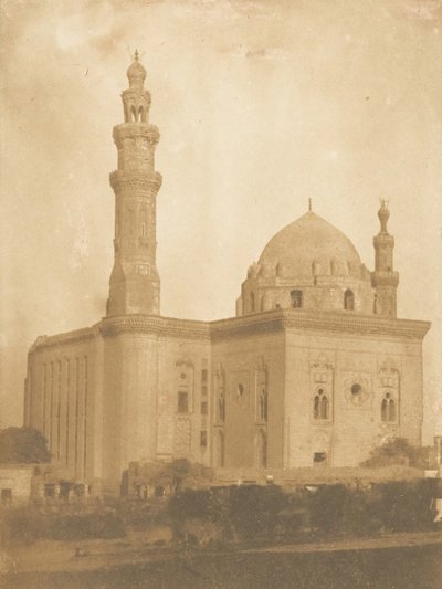 Mezquita del Sultán Haçan, Plaza de Roumelich, en El Cairo de Maxime Du Camp