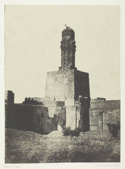 Mezquita del Califa Haakem Biamrillah, El Cairo de Maxime Du Camp