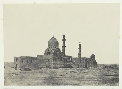 Mezquita y tumba de los Ayubíes, El Cairo de Maxime Du Camp