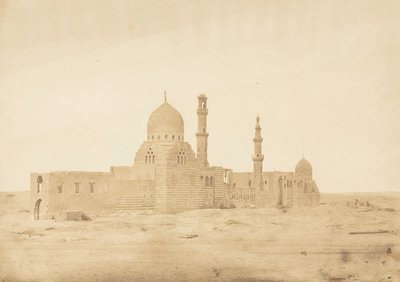Mezquita y tumba de los Ayubíes, en El Cairo, diciembre 1849-enero 1850 de Maxime Du Camp