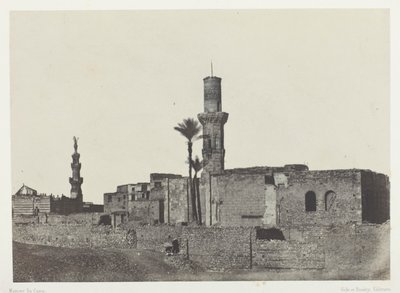 Mezquita cerca de Bab-el-Saïda, El Cairo de Maxime Du Camp