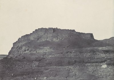 Nubia. Fortaleza de Ibrym Antigua Premmis. Vista tomada al sur, 1850 de Maxime Du Camp