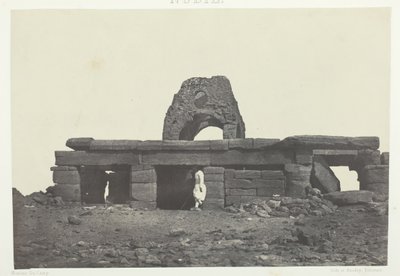 Templo de Amada, Nubia de Maxime Du Camp