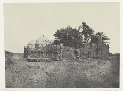 Tumba de Cidi-Abdellah-el-Marabout, Alto Egipto de Maxime Du Camp