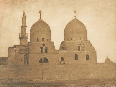 Tumba del Sultán El-Goury, en El Cairo, diciembre 1849-enero 1850 de Maxime Du Camp