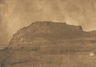 Vista de la Fortaleza de Ibrym, 31 de marzo de 1850 de Maxime Du Camp