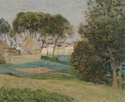 Douarnenez, paisaje de octubre de Maxime Emile Louis Maufra