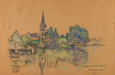 Paisaje de Maxime Emile Louis Maufra