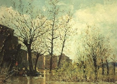 El diluvio de Maxime Emile Louis Maufra