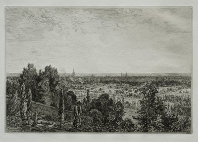 Burdeos: vista de Cenon de Maxime Lalanne
