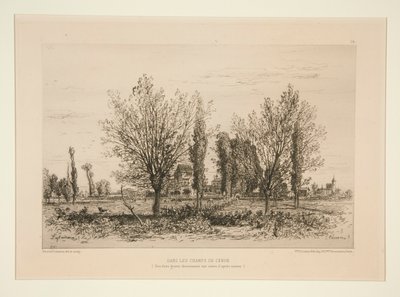 Dans les champs de C?non (En los campos de C?non) de Maxime Lalanne