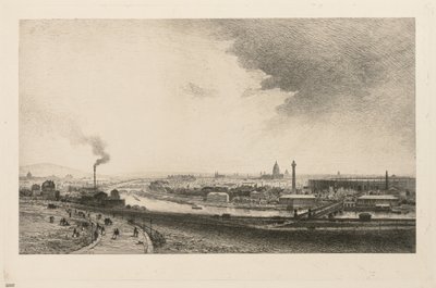 En el Sena, 1867 de Maxime Lalanne