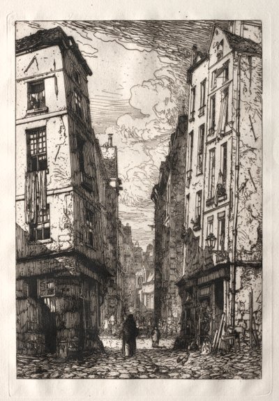 Rue des Marmousets de Maxime Lalanne