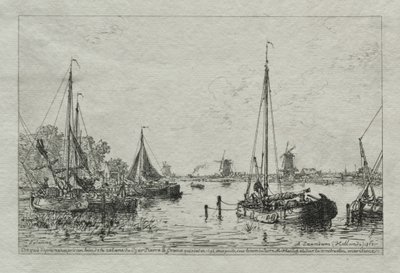 Boceto de la naturaleza, 1877 de Maxime Lalanne
