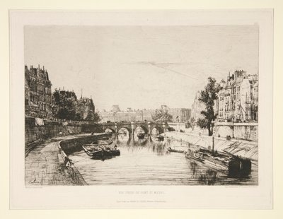Vista tomada desde Pont Saint-Michel de Maxime Lalanne