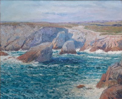 La crique, costa salvaje, Quiberon de Maxime Maufra